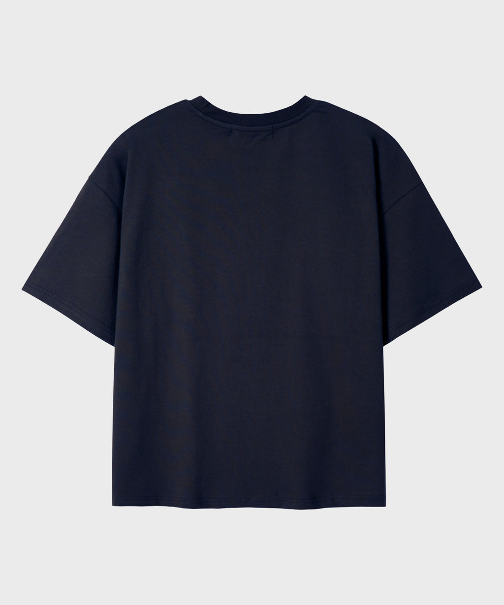 Essential Crop T-Shirt [Navy]