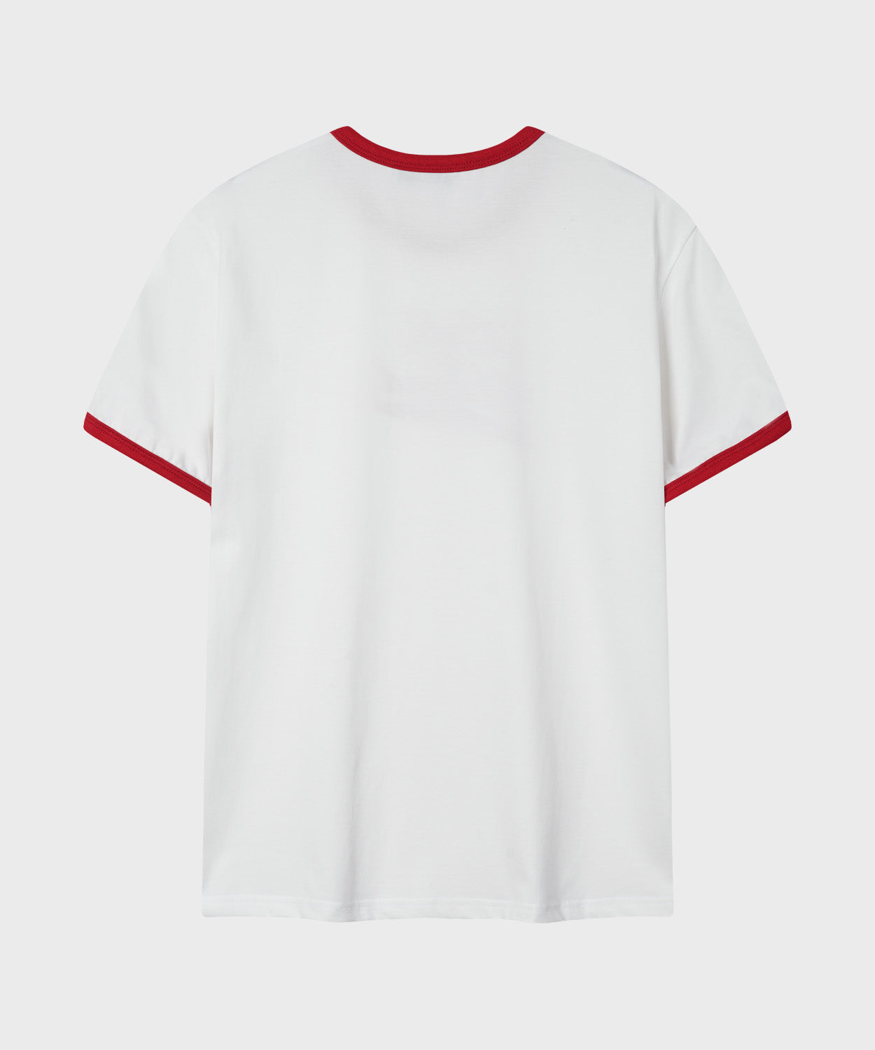 Ringer Point Graphic T-Shirt [Red]