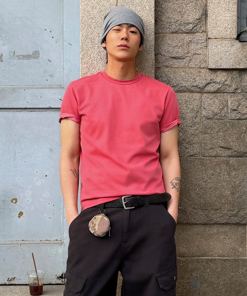 90s Vintage Fit Pigment T-Shirt [Red]