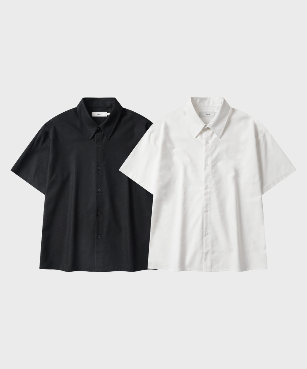 [2PACK] Summer Crop Short Sleeve Shirt