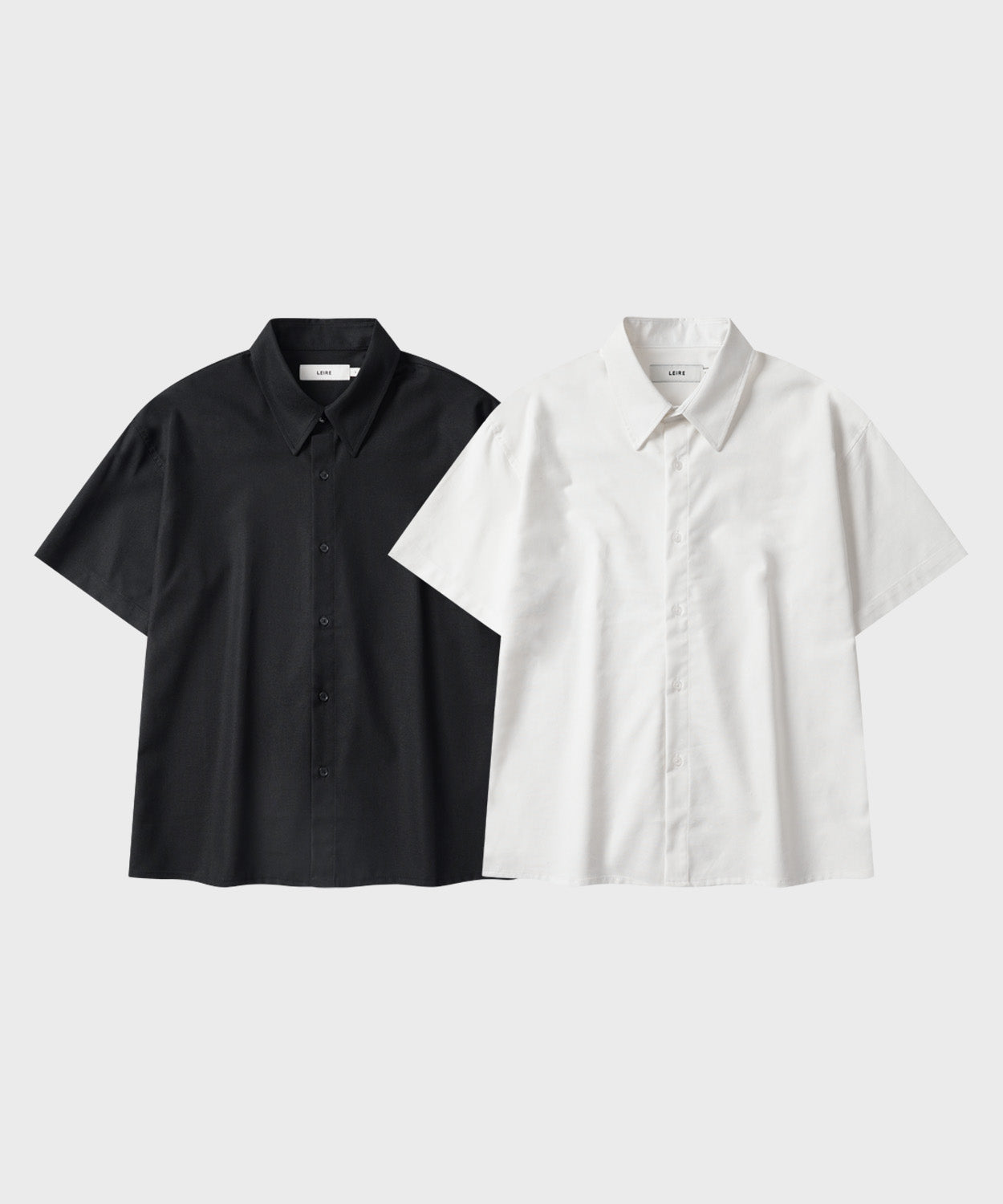 [2PACK] Summer Crop Short Sleeve Shirt