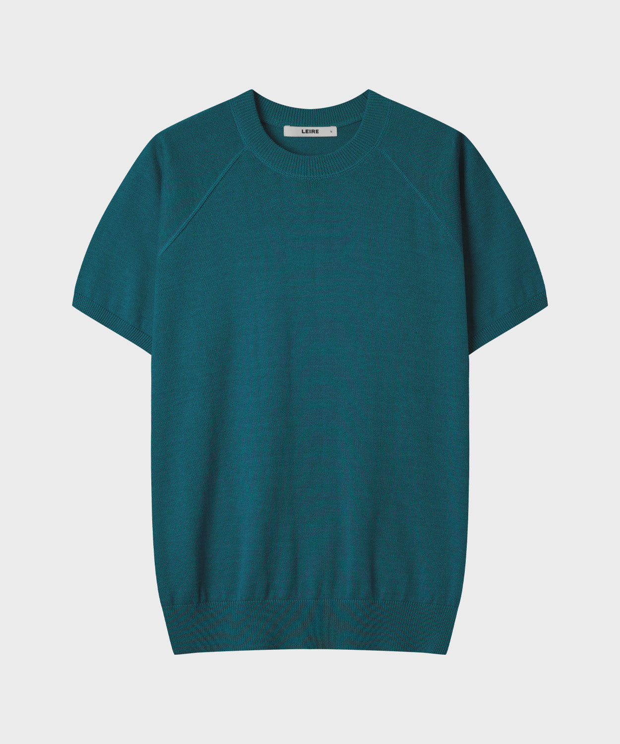 Vintage Fit Raglan Short Sleeve Knit [Teal Green]