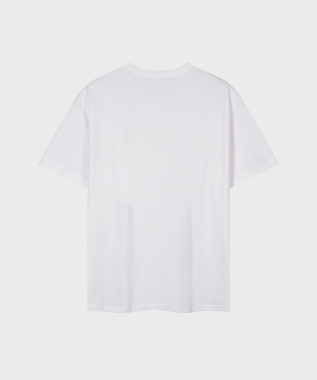 90s Vintage Fit Washed T-Shirt [White]