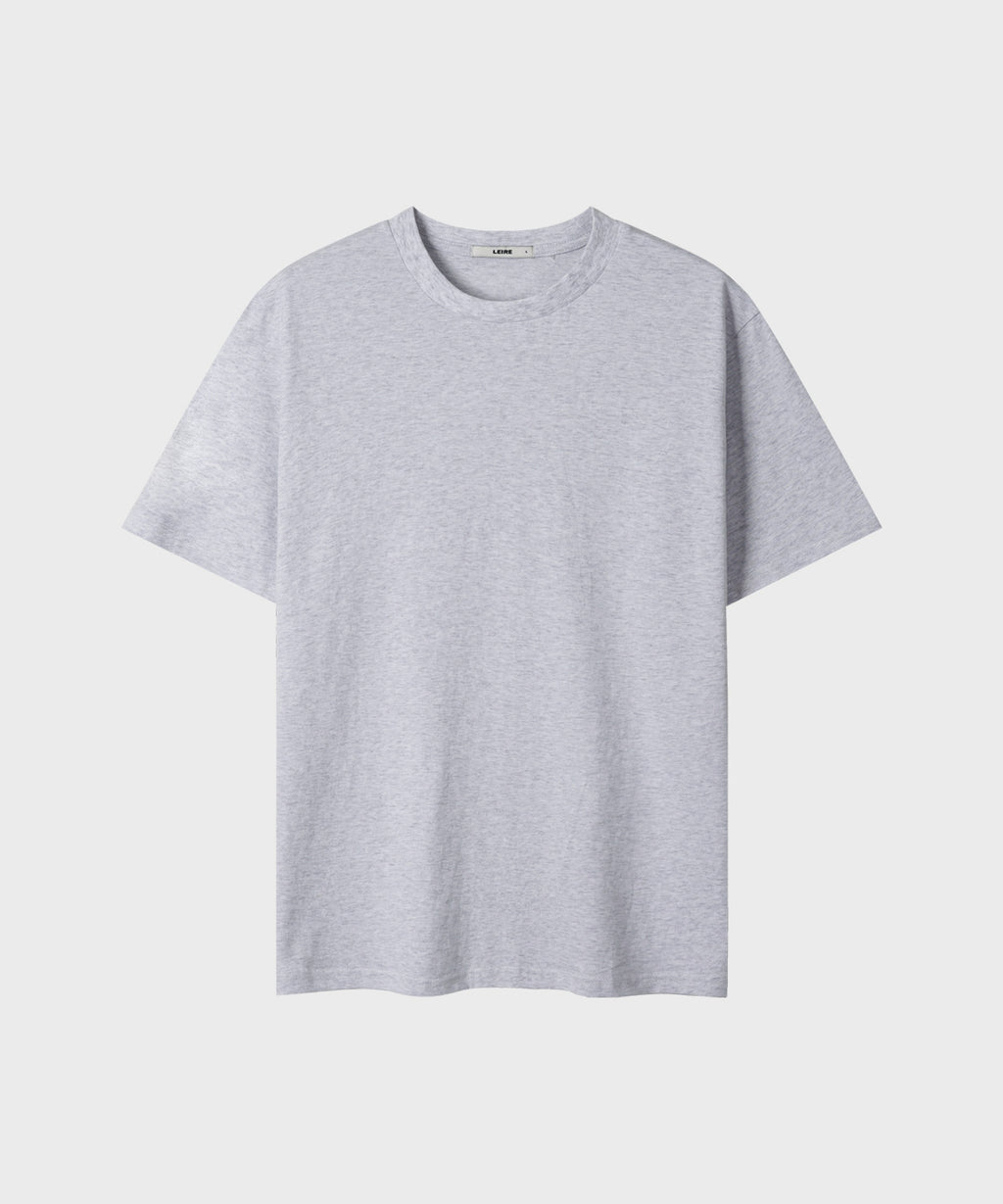 90s Vintage Fit Washed T-Shirt [White Melange]