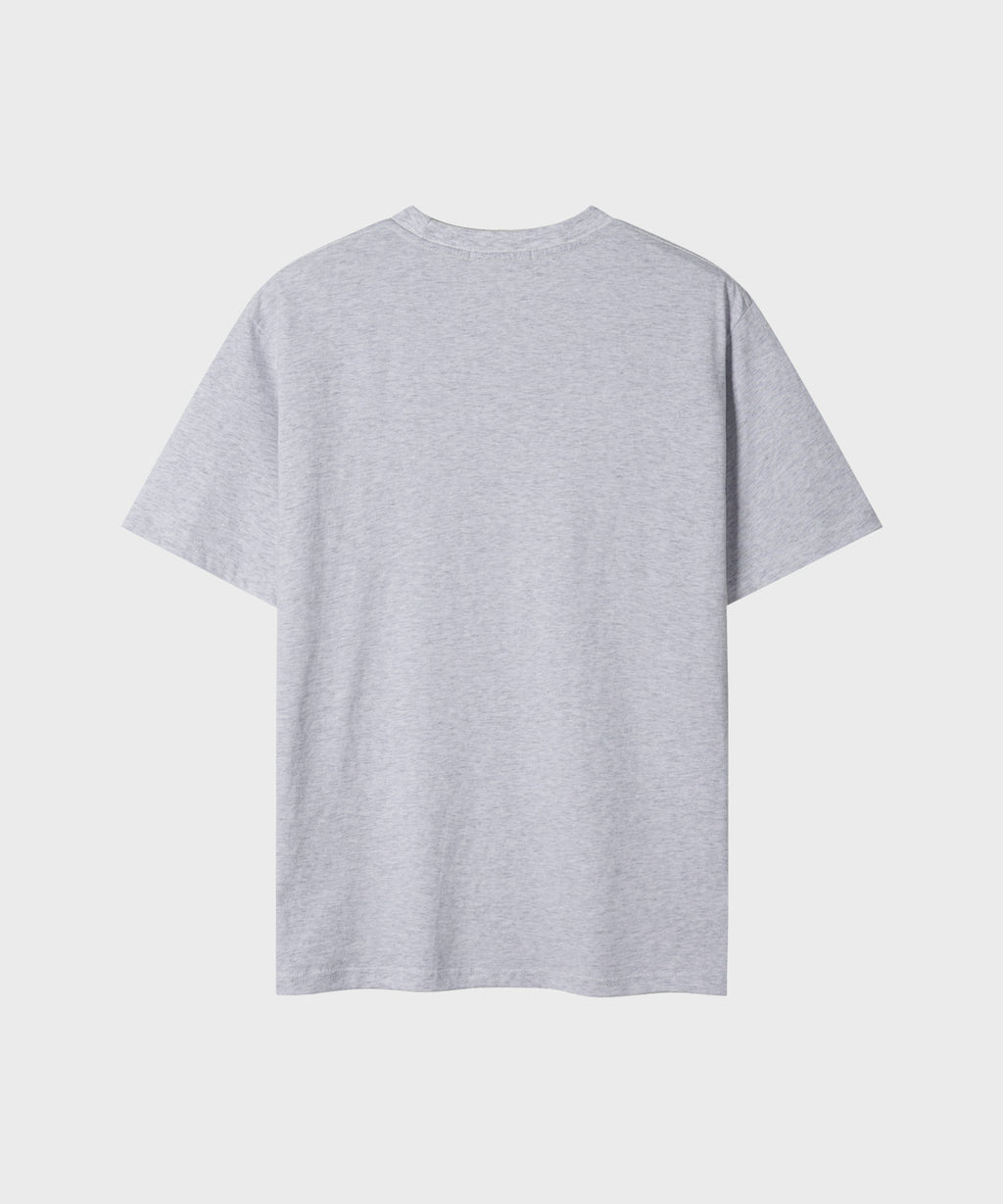 90s Vintage Fit Washed T-Shirt [White Melange]